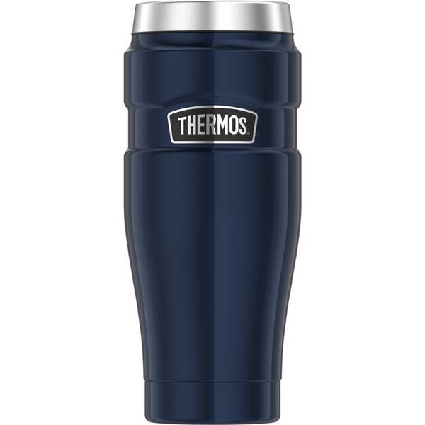 THERMOS Isolierbecher STAINLESS KING, 0,47 Liter, dunkelblau