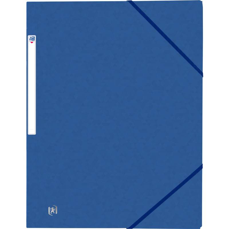 Oxford Eckspannermappe Top File+, DIN A4, blau-0