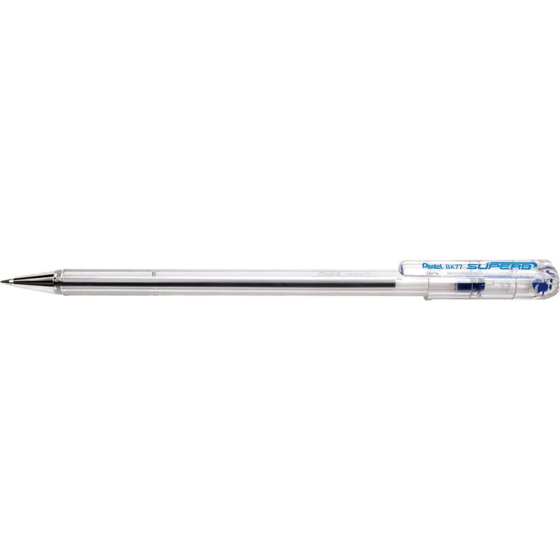 Pentel Kugelschreiber SUPERB BK77, blau-0