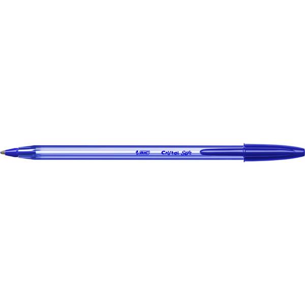 BIC Kugelschreiber Cristal Soft, Strichfarbe: blau (5103498)