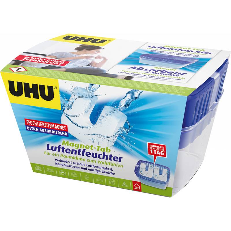 UHU Luftentfeuchter Feuchtigkeits-Magnet, 2 x 450 g-0