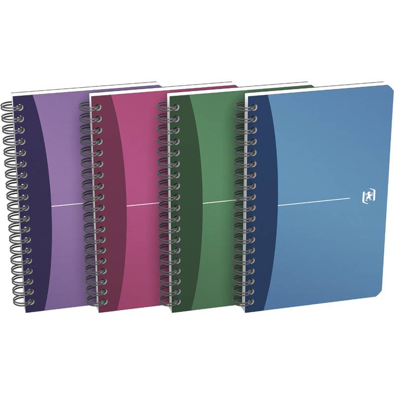 Spiralbuch Office Optik Paper 90 g/qm 110x170mm 6mm liniert 90-0