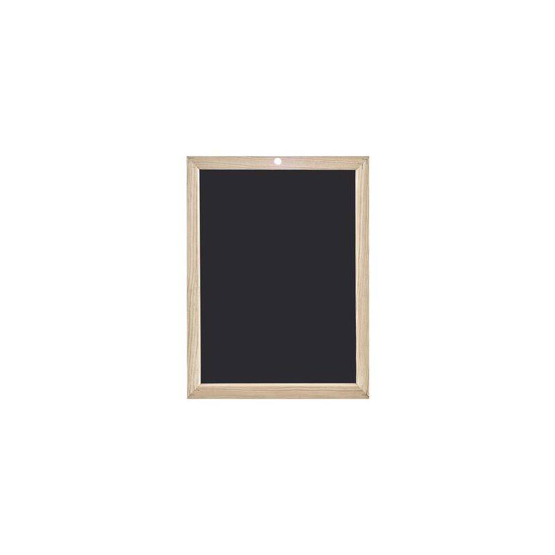 Wonday Schreibtafel, blanko, (B)400 x (H)600 mm, schwarz-0