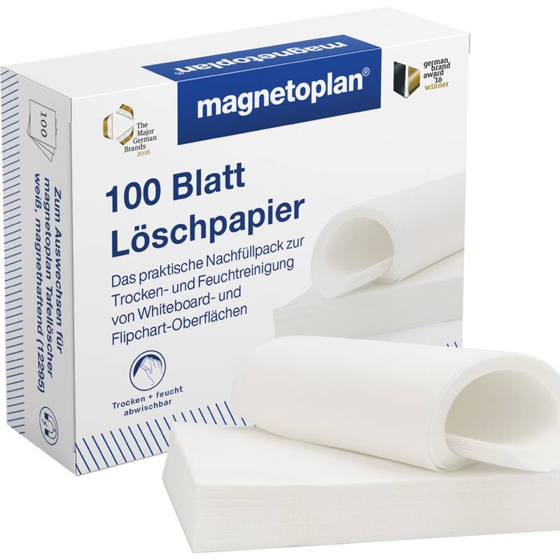 magnetoplan Löschpapier für Tafellöscher, magnetisch-0