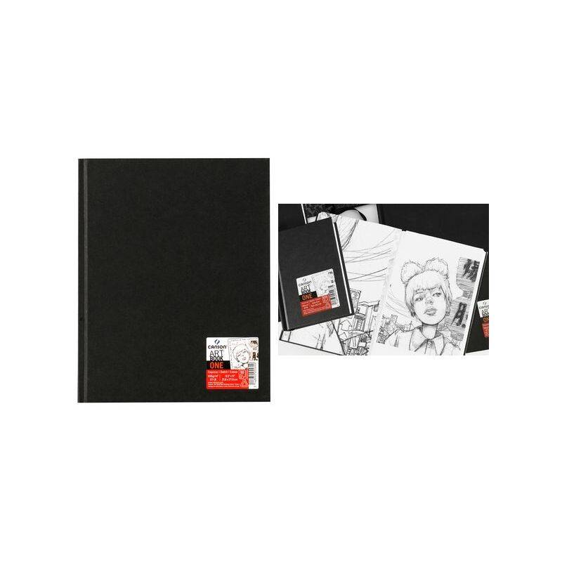 Canson Art Book One - Kunstdruckpapierblock - 100 g/m² - 100 Blätter - 10.2x15.2-0