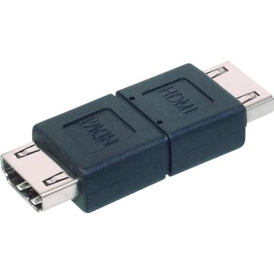 Digitus AK-330500-000-S HDMI Adapter [1x HDMI-Buchse - 1x HDMI-Buchse] Schwarz  