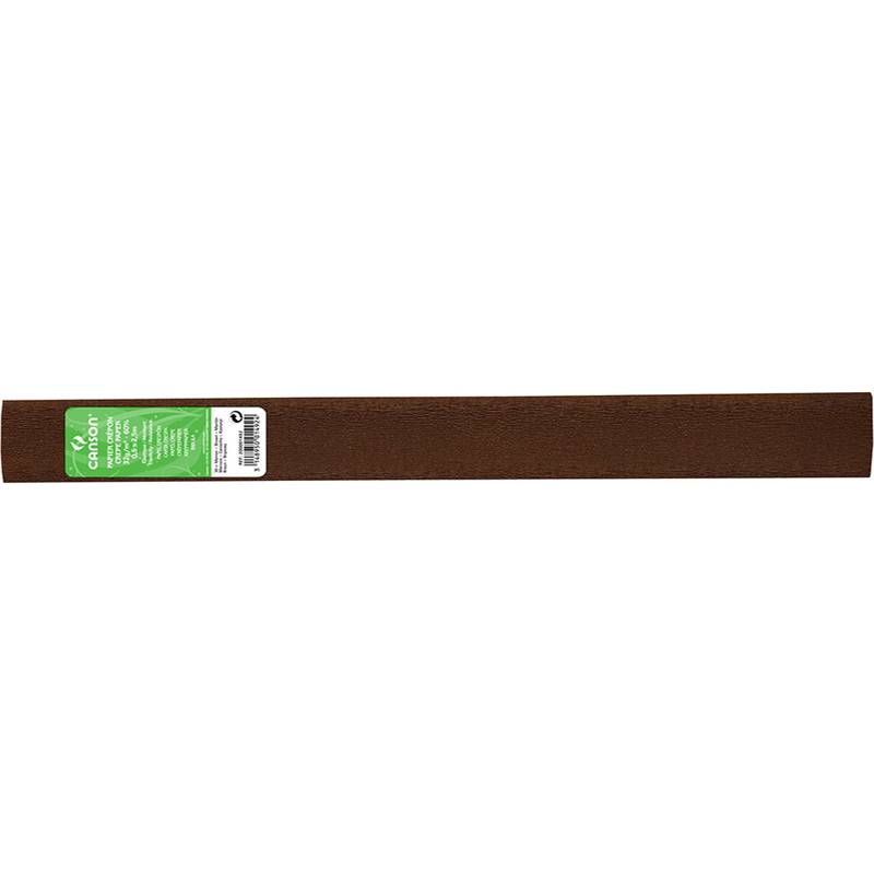 CANSON Krepppapier-Rolle, 32 g/qm, Farbe: braun (30)-0