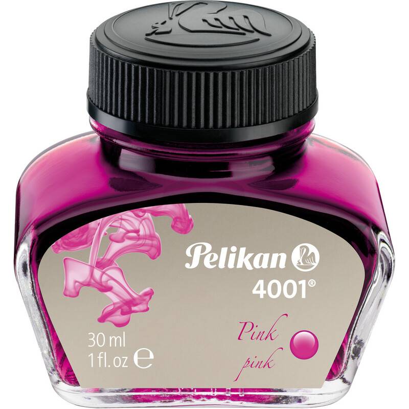Pelikan Tinte 4001 im Glas, pink, Inhalt: 30 ml-0