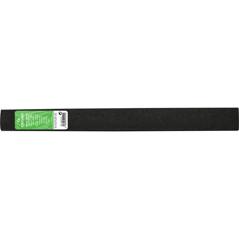 CANSON Krepppapier-Rolle, 32 g/qm, Farbe: schwarz (29)-0