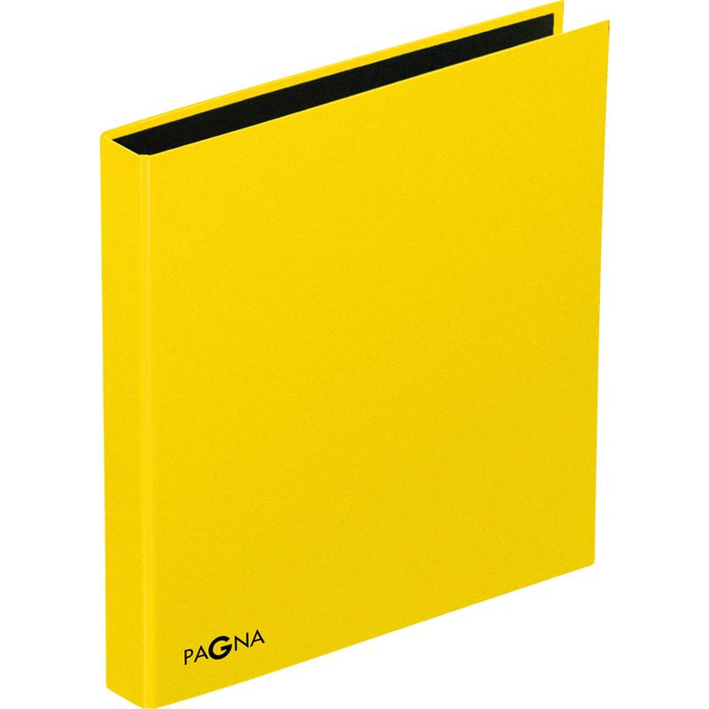 PAGNA Ringbuch "Basic Colours", 2 Bügel-Mechanik, gelb