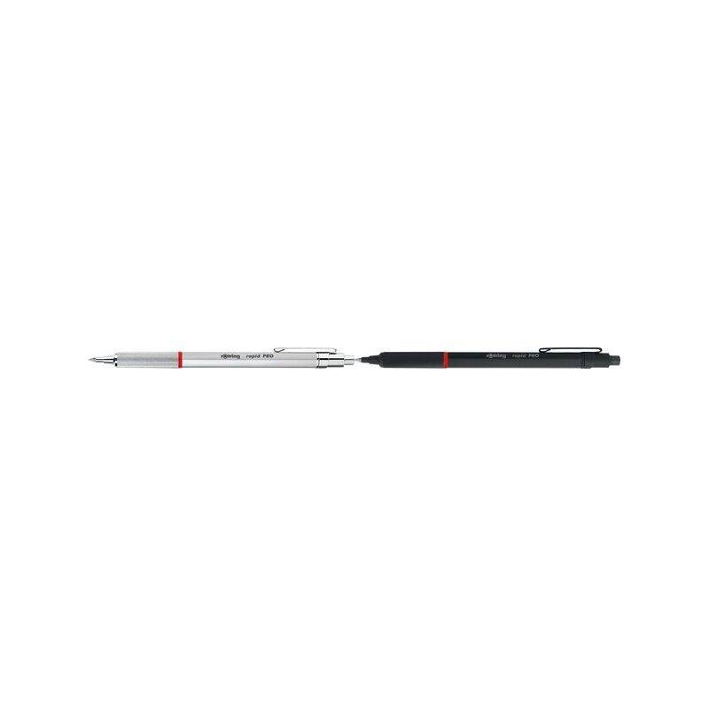 ROTRING Kugelschreiber rapid PRO Chrom + Mine M Blau-0