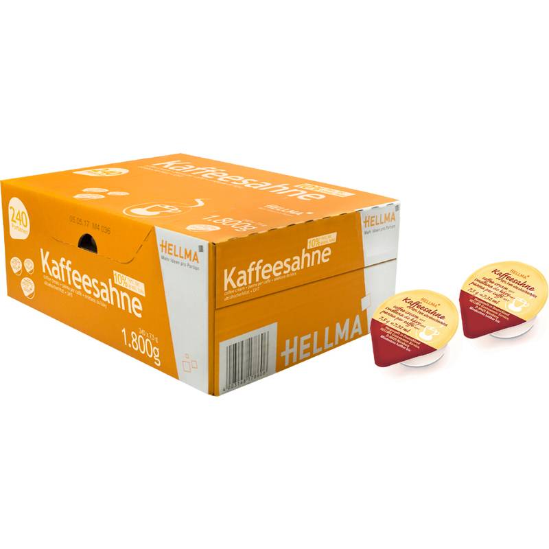 HELLMA Kaffeesahne 10 % Fett, im Karton-0