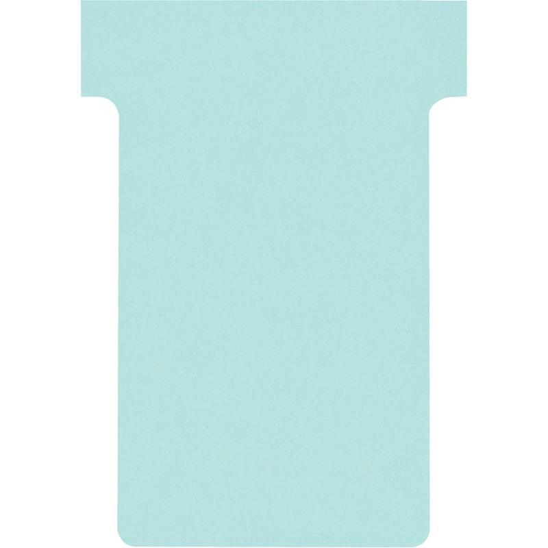 nobo T-Karten, Größe 2 / 60 mm, 170 g/qm, blau-0
