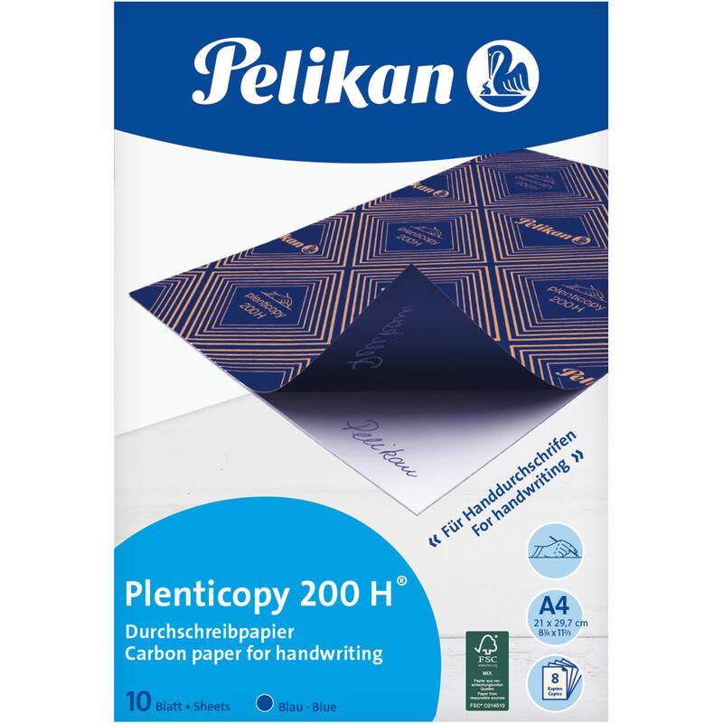 Pelikan Durchschreibpapier plenticopy 200, DIN A4, 10 Blatt-0