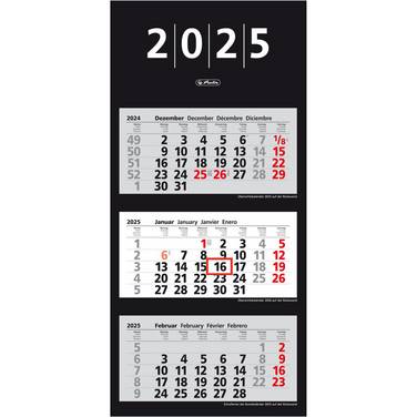 herlitz 3-Monats-Wandkalender 2027
