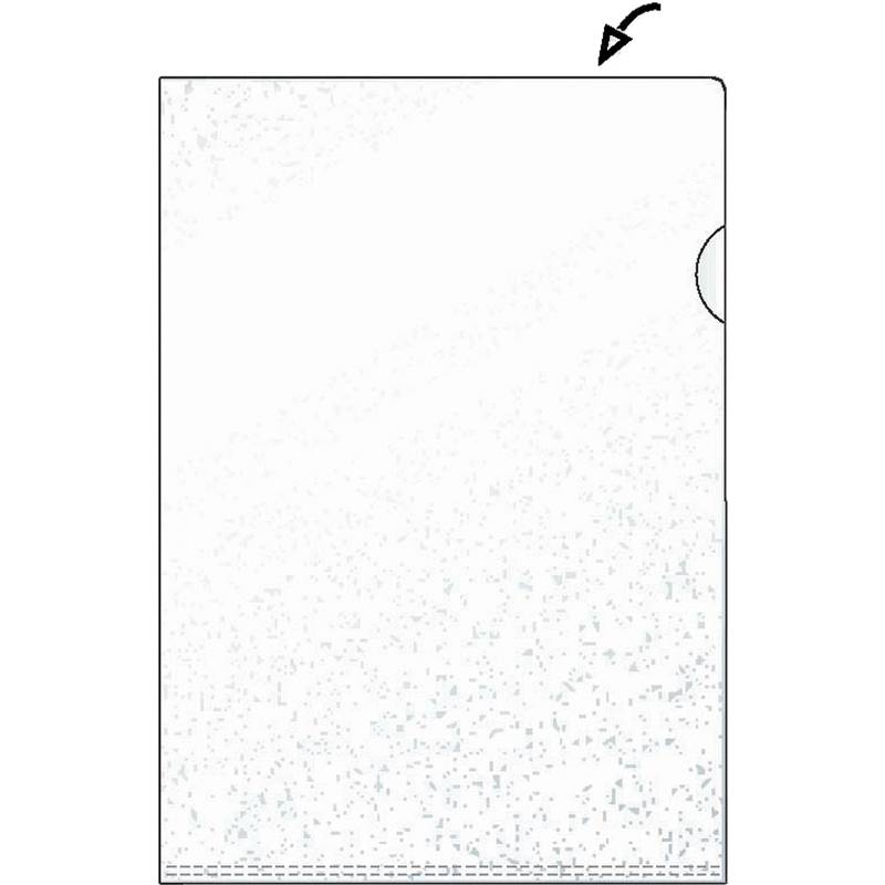 HETZEL Sichthülle Economic, A4, PP, genarbt, 0,09 mm-0