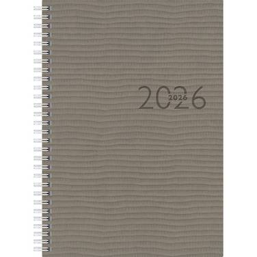 rido idé Buchkalender "studioplan int. Tejo", 2026, grau
