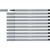 STABILO Fasermaler Pen 68, mittelgrau