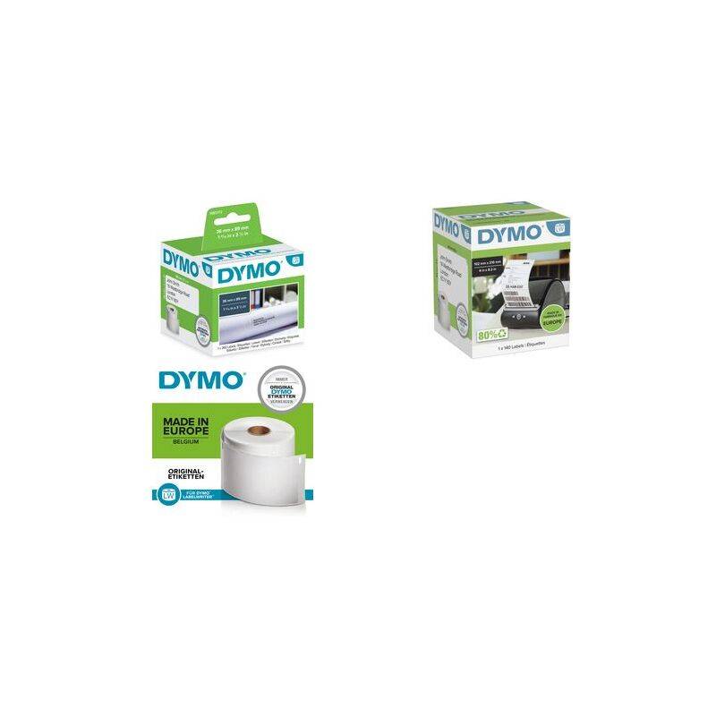 Dymo LabelWriter Standard - Selbstklebend - weiß - 28 x 89 mm 130 Etikett(en) (1 Rolle(n)-0