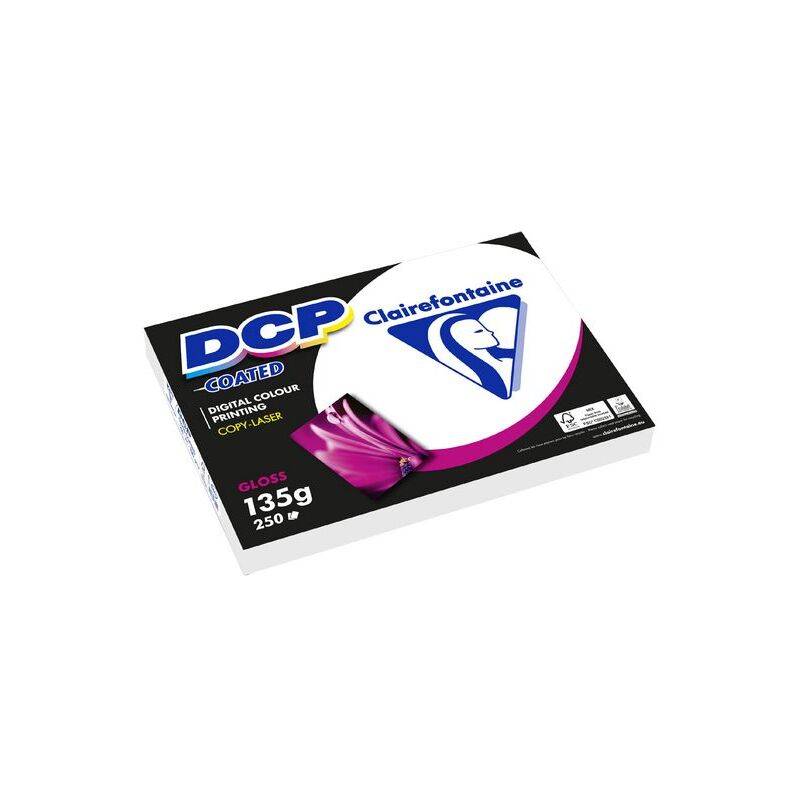 Clairefontaine Laserdruckerpapier DCP Coated Gloss, DIN A4-0