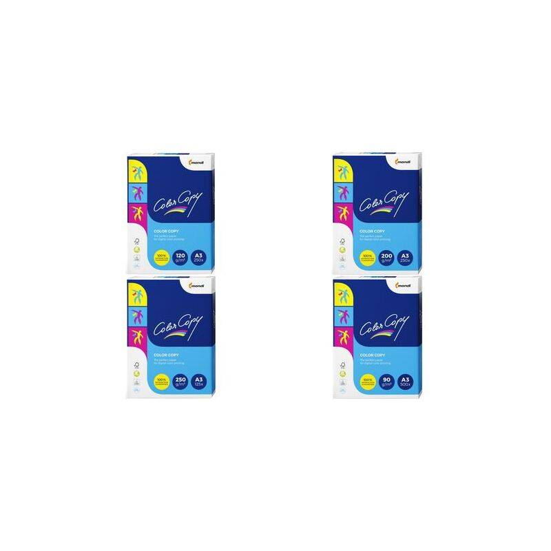 mondi Multifunktionspapier Color Copy, A3, 90 g/qm, weiß-0