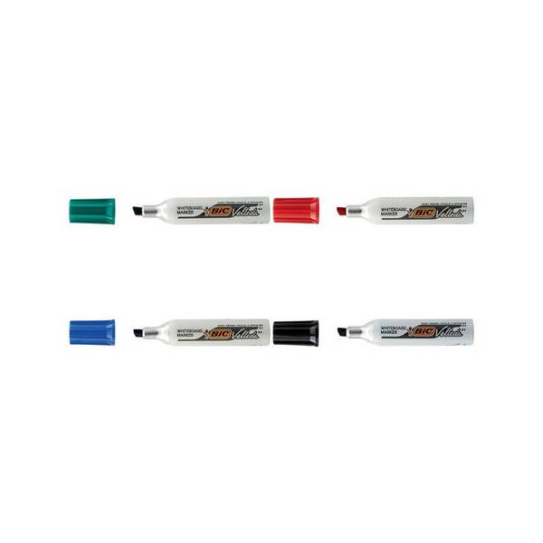 BIC Whiteboard-Marker Velleda 1781, Keilspitze, schwarz