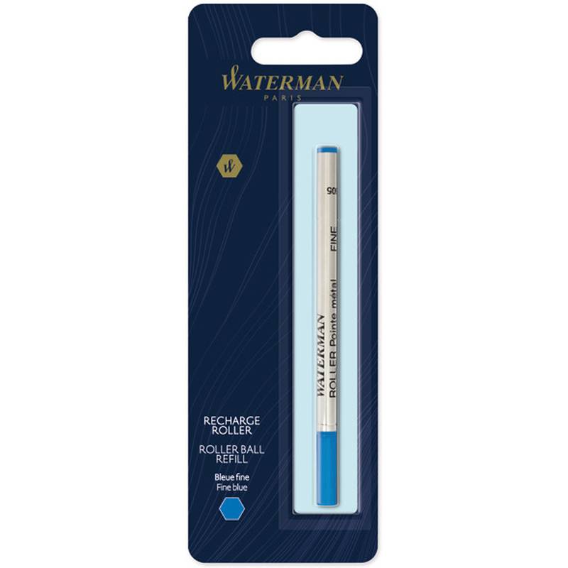WATERMAN Tintenroller-Mine, blau, Strichstärke: F-0