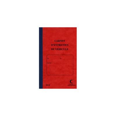 ELVE Carnet d'entretien de véhicule, 32 pages