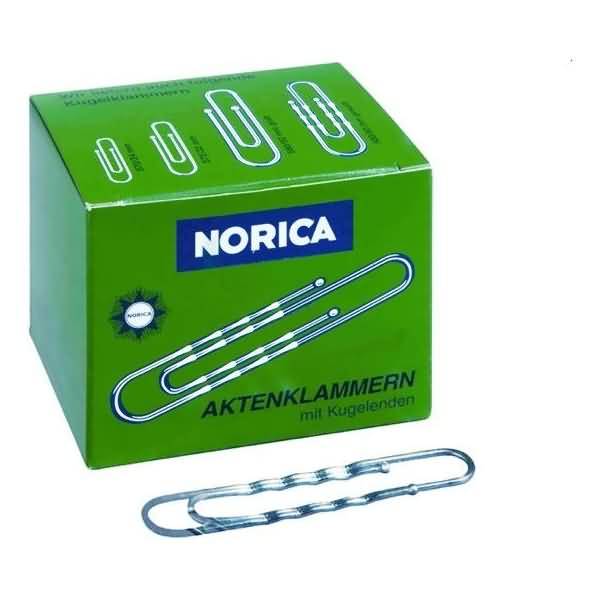 Briefklammer Eisen verzinkt 50mm VE=1000 Stück-0