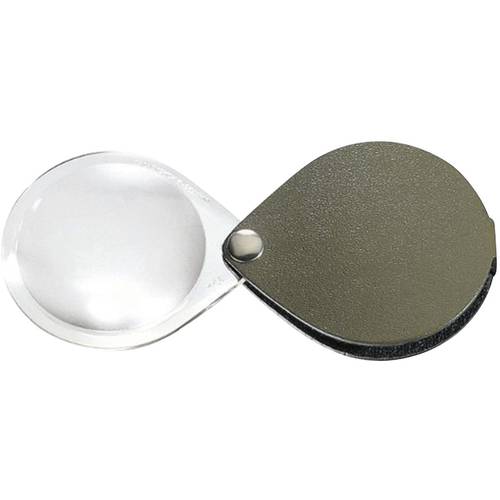 Eschenbach 1740250 Leder-Einschlaglupe Vergrößerungsfaktor: 3.5 x Linsengröße: (Ø) 50 mm Grün