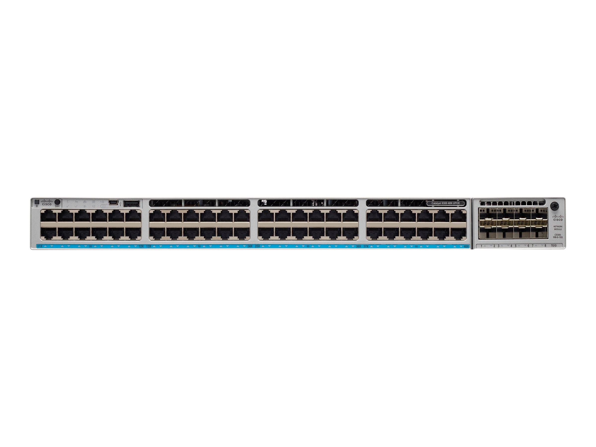Cisco Catalyst 9300 - Switch - L3 - managed - 48 x 10/100/1000 (UPOE+)-0