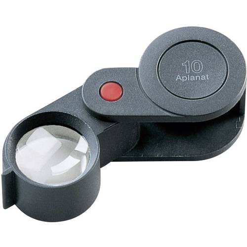 Thumbnail - Eschenbach 118210 Einschlaglupe Vergrößerungsfaktor: 10 x Linsengröße: (Ø) 23 mm Schwarz