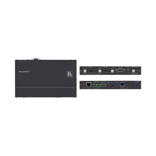 KRAMER DIP-20 - 4K UHD HDMI/VGA HDBaseT-Sender & Step-In Steuerungsmodul (4K@60Hz | 4:2:0 | HDBaseT 2.0 | HDCP 2.2 |