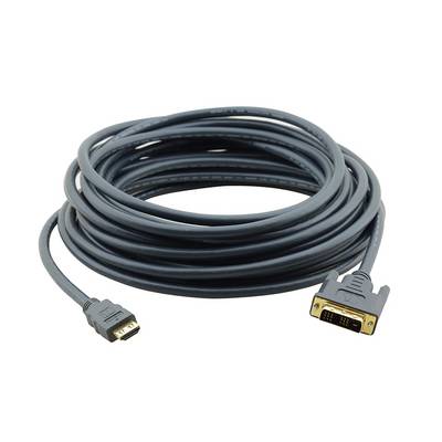 KRAMER C-HM/DM-3 - Adapterkabel (4K@60Hz | 4:4:4 | HDMI male / DVI male) - 0,90m-0