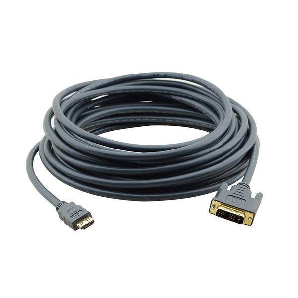 KRAMER C-HM/DM-3 - Adapterkabel (4K@60Hz | 4:4:4 | HDMI male / DVI male) - 0,90m