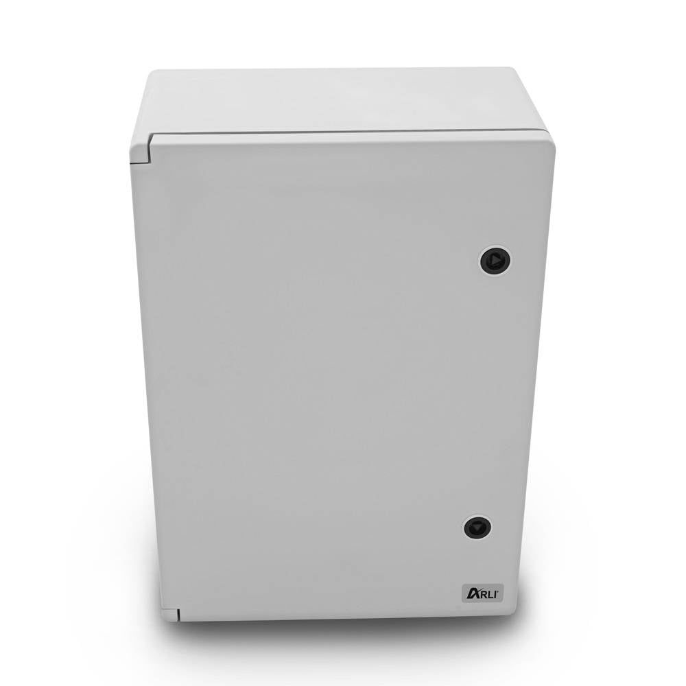 Schaltschrank IP65 ABS Kunststoff Gehäuse 400x500x175 mm mit Montageplatte Verteilerkasten-3