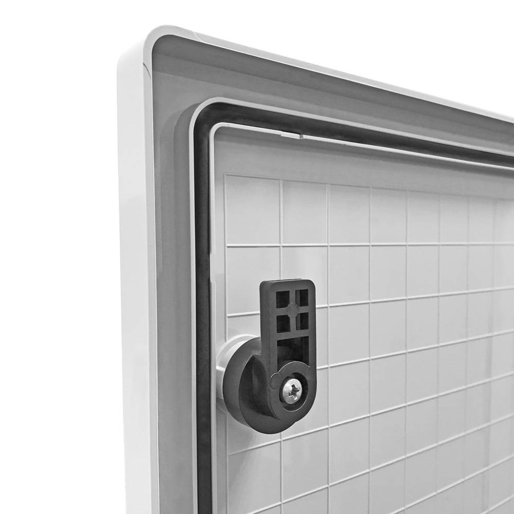 Schaltschrank IP65 ABS Kunststoff Gehäuse 400x500x175 mm mit Montageplatte Verteilerkasten-4