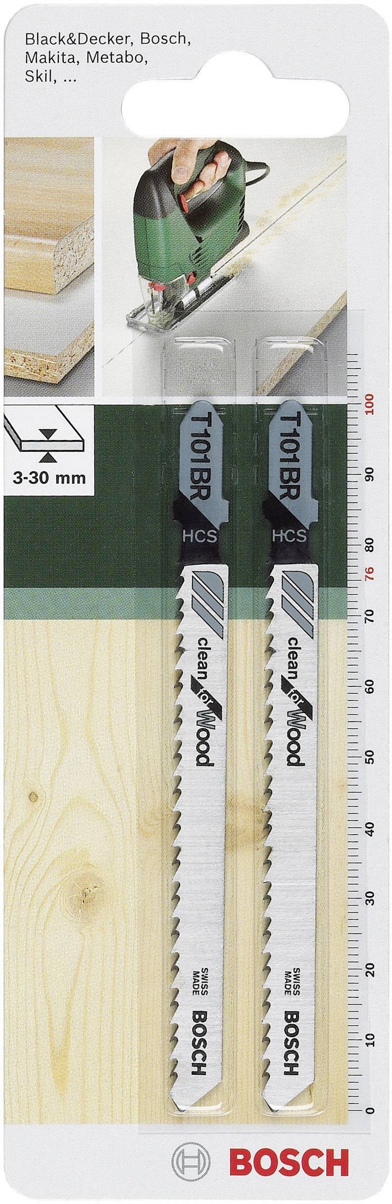 BOSCH Stichsägeblatt HCS, T101BR (2609256724)