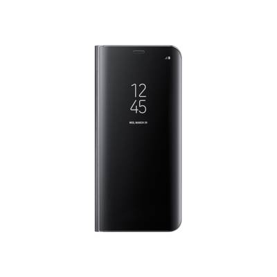 Samsung Clear View Standing Cover EF-ZG955 - Flip-Hülle für Mobiltelefon - Schwarz - für Galaxy S8+