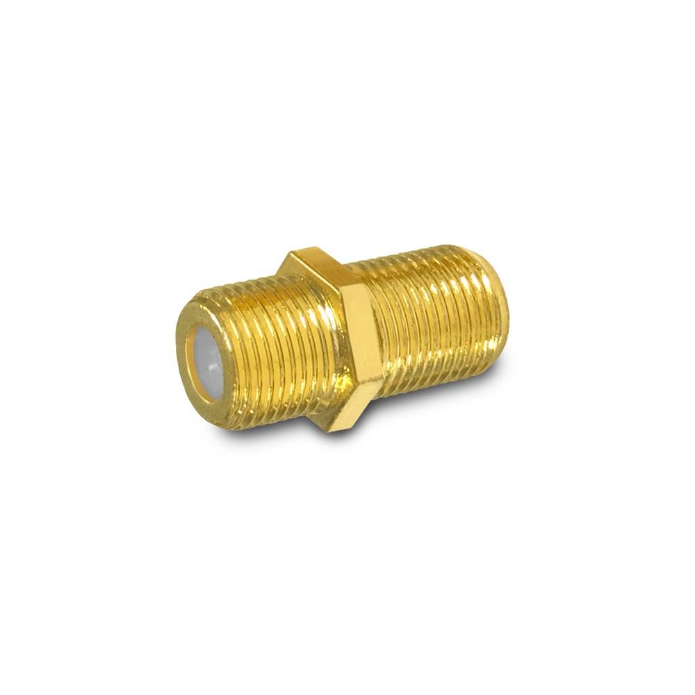 16x F-Stecker 7 – 7,4 mm + 8x F-Verbinder vergoldet – Koaxialkabel Zubehör für SAT TV-1