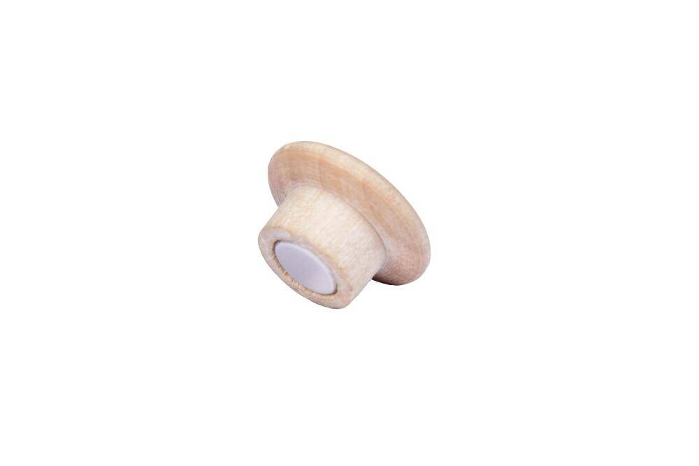 Magnet,Ø 25mm,Holz,natur-5