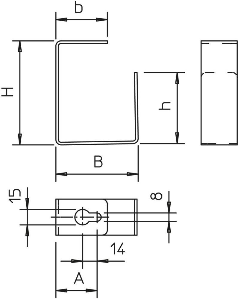 OBO Bettermann Trennbügel BSK-B0511-1