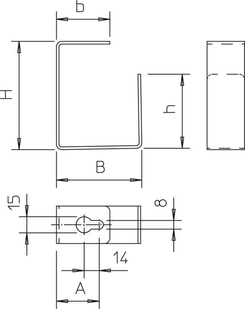 OBO Bettermann Trennbügel BSK-B0511-2