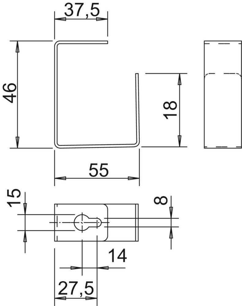 OBO Bettermann Trennbügel BSK-B0511-3