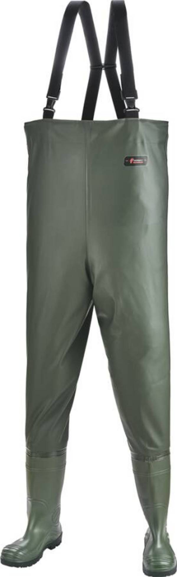 Wathose mit Stiefel S5 731910041 Größe 41 Farbe grün Typ Stiefel Modell Wathose Schutzklasse S5 Sohle PVC/Nitril Außenma