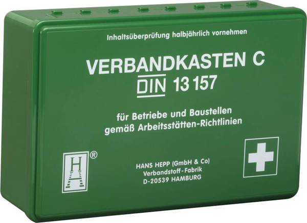 Verbandkasten 76000200 Norm Standard-Füllung nach DIN 13157 Abmessung (LxBxH) ca. 260 x 170 x 82 mm