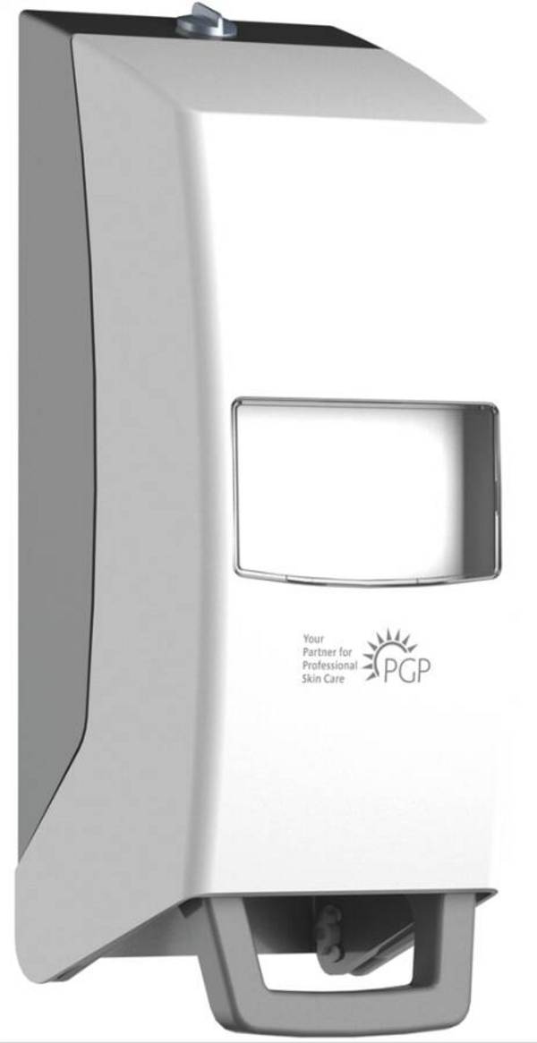 Wandspender VARIOMAT ECO 1 l und 2 l 13447-003 Ausführung grau / weiß passend für für 1- oder 2 l-Vario-Flaschen Materia