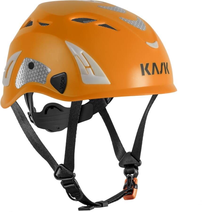 Schutzhelm KASK Superplasma AQ / Hi Viz (Industriehelm) WHE00105-222.UNI Farbe warnorange Typ AQ Hi Viz