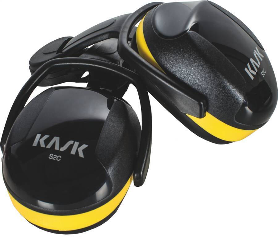 Kapselgehörschützer zu Schutzhelm KASK WHP00005- Farbe gelb Typ SC2 SNR 28-29 dB-0