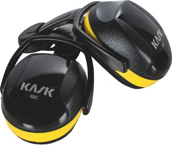 Kapselgehörschützer zu Schutzhelm KASK WHP00005- Farbe gelb Typ SC2 SNR 28-29 dB
